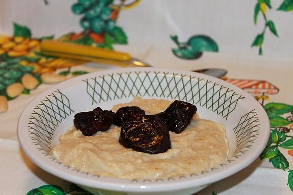 Porri con avena e latte vegetale