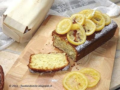 Plumcake di cocco e limone per il mese di aprile