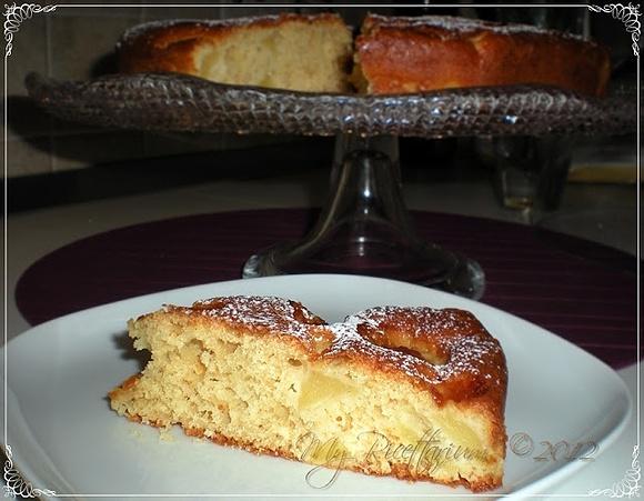 Torta di mele leggera senza burro né olio