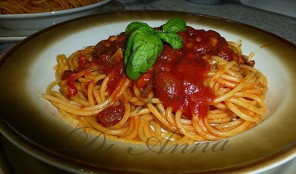 Spaghetti natalizi napoletani