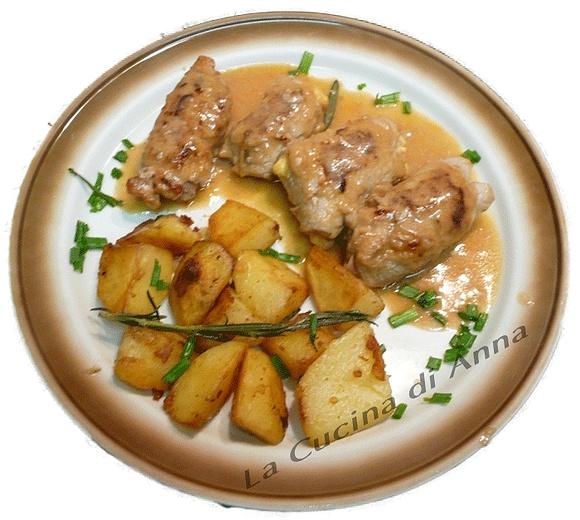 Involtini di vitello ripieni