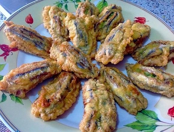 Alici imbottite e fritte