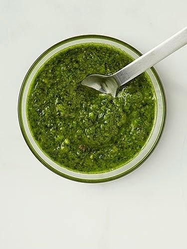 Pesto di spinaci e anacardi