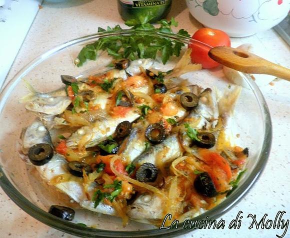 Sgombri alle olive
