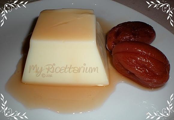 Panna cotta con albicocche al Barbaresco