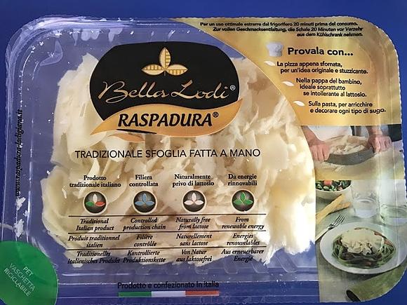 Bella lodi - raspadura e grana senza lattosio