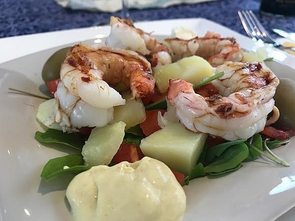 Insalata di gamberi senza Bimby