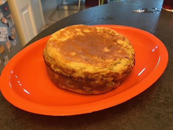 Tortino fit alla banana senza Bimby