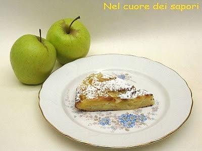 Dolce di mele in padella