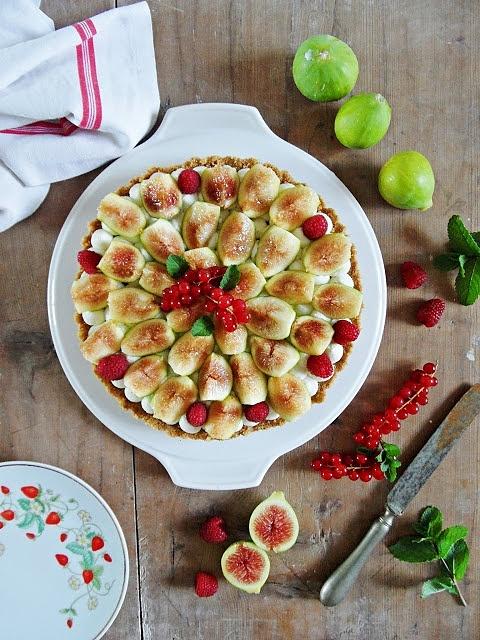 Crostata ai fichi senza cottura
