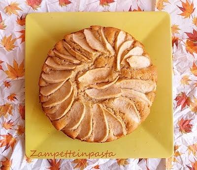 Torta di mele e panna