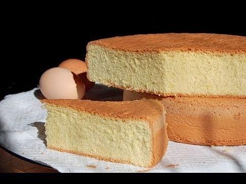 Pan di spagna ricetta per torta, preparazione e ingredienti
