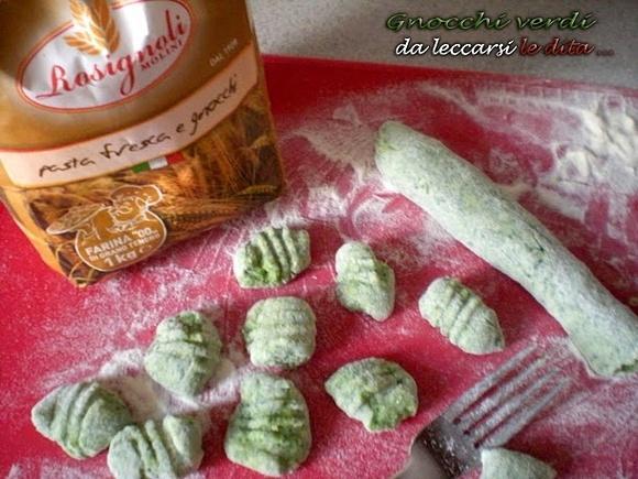 Gnocchi verdi con spinaci e patate
