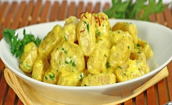 Gnocchi allo zafferano