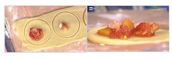 Empanadas spagnole ripiene di verdure e carne