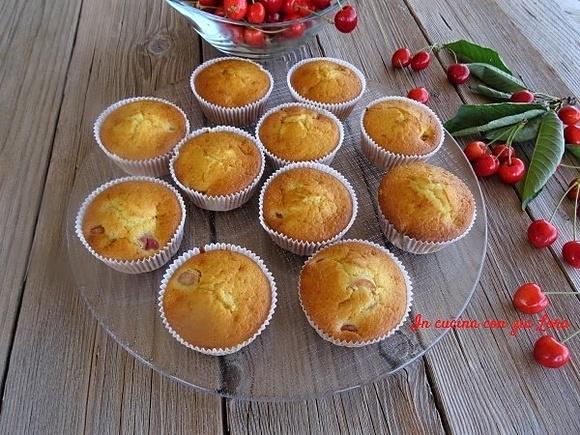 Muffin alle ciliegie ricetta semplice