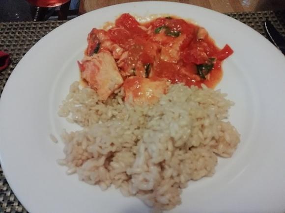 Spezzatino di salmone