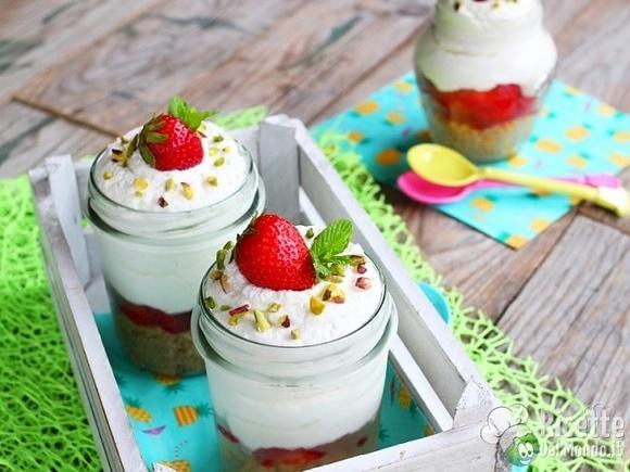 Cheesecake in barattolo facile e veloce