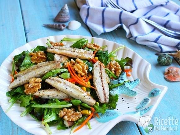 Insalata di sgombro semplice e leggera per l’estate