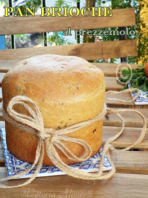 Pan brioche al prezzemolo