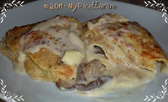 Crepes ai funghi porcini