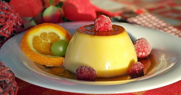 Panna cotta vegana