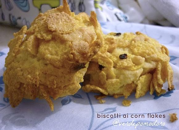Biscotti ai Corn Flakes