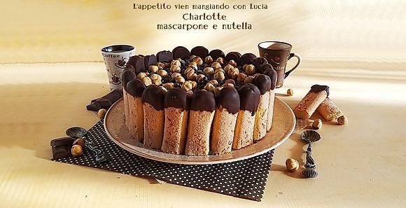 Charlotte mascarpone e Nutella