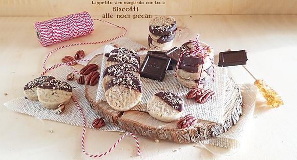 Biscotti alle noci pecan con scorza d'arancia