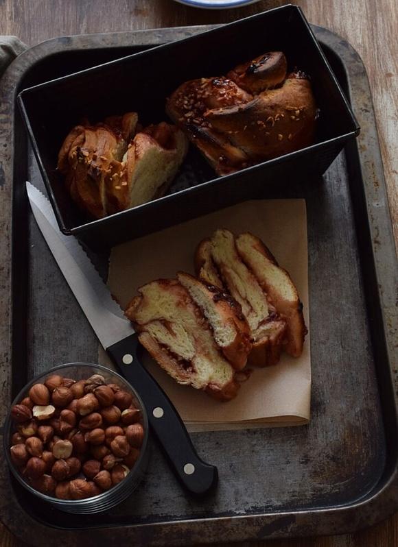 Pain Brioche alluva e nocciole