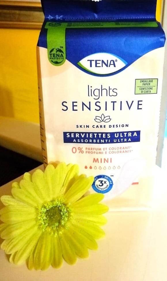 Assorbenti tena lights sensitive ultra per donna con perdita urinaria