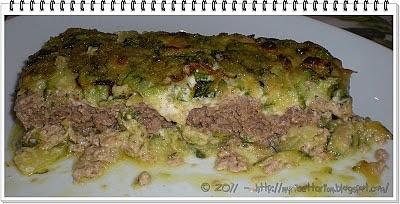 Sformato di zucchine e carne macinata