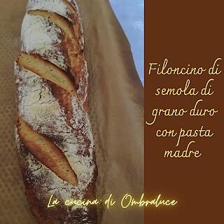 Filoncino di semola di grano duro con pasta madre