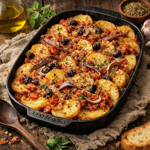 Patate a sfincione
