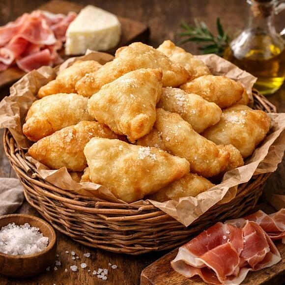Ficattole toscane: soffici fritti di pasta lievitata
