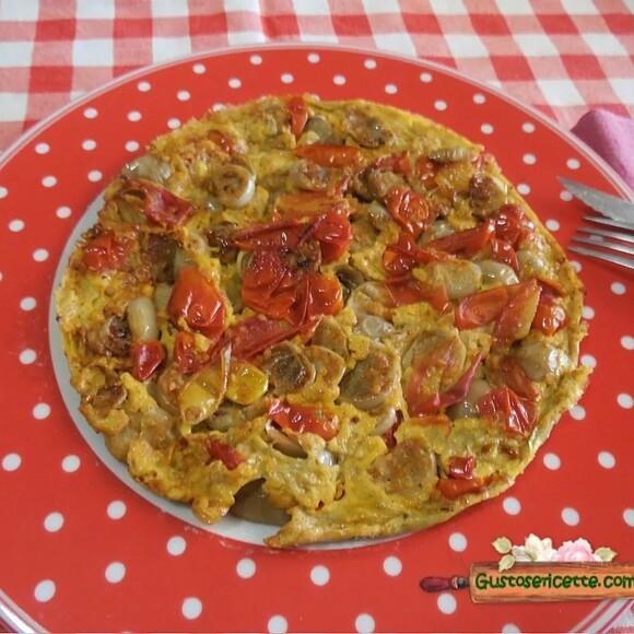 Frittata con melanzane Lao Lavender