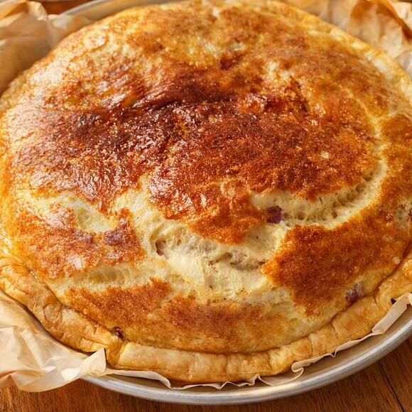 Quiche Lorraine vegetariana