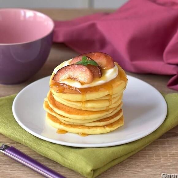 Pancake allo yogurt super soffici, congelabili