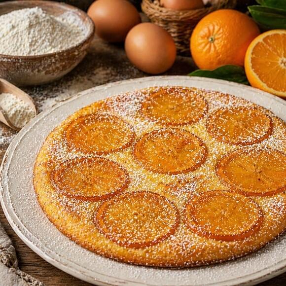 Frittata dolce alle arance