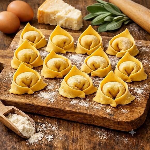 Cappellacci ferraresi alla zucca fatti in casa
