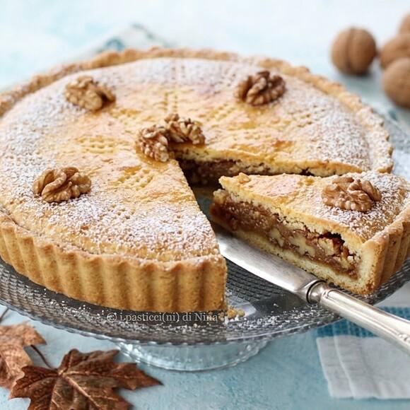 Torta alle noci dell’Engadina (Bündner Nusstorte)