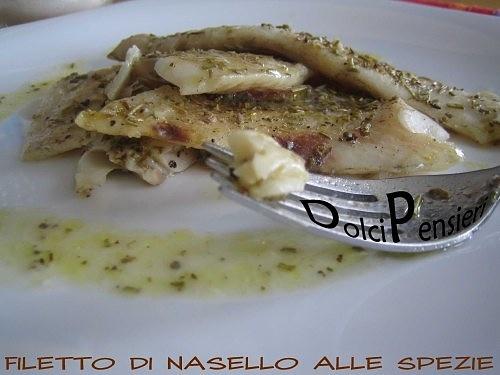 Filetto di nasello alle spezie